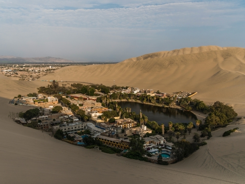 Desert Oasis Huacachina, Peru